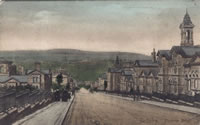 Alms houses on Victoria Road.
