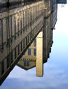 Salts Mill, reflection in water