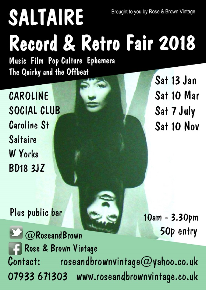 Rose & Brown, Record and Retro Fair 2018