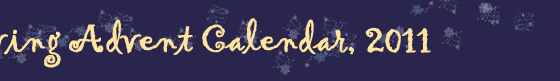 Saltaire Living Advent Calendar 2011