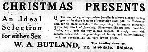 Saltaire War Diary, 17 December 1914