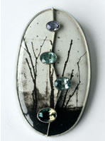 Bettina Speckner brooch