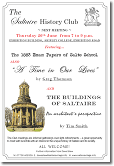 History Club poster, 26 June 2008