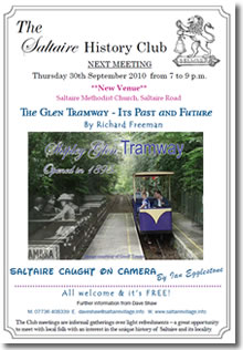 History Club poster, 30 September 2010