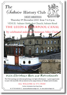 History Club poster, 30 December 2010