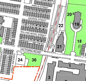 Saltaire map