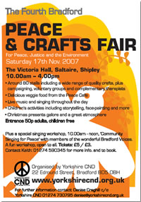 Peace & Crafts Fair